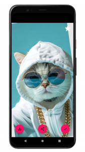 اسکرین شات 1 برنامه ‏‏‏تصویر زمینه گربه | والپیپر