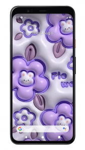 اسکرین شات 7 برنامه ‏تصویر زمینه بنفش دخترانه