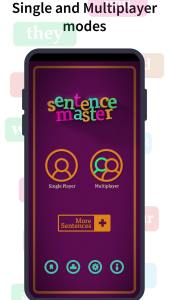 اسکرین شات 2 بازی Learn English Sentence Master
