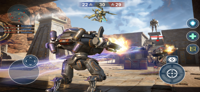 اسکرین شات 5 بازی Mech Wars Online Robot Battles