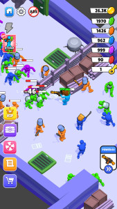 اسکرین شات 1 بازی Crazy shooting zombies