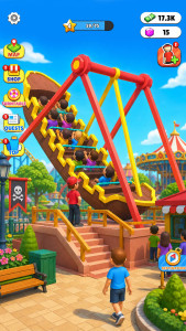 اسکرین شات 1 بازی Funny Park : Idle Game