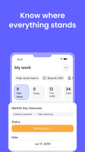 اسکرین شات 2 برنامه monday.com - AI Work Platform