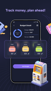 اسکرین شات 4 برنامه Expense Manager & Budget Tool