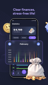 اسکرین شات 3 برنامه Expense Manager & Budget Tool