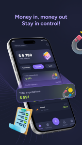 اسکرین شات 1 برنامه Expense Manager & Budget Tool