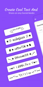 اسکرین شات 3 برنامه Font Style & Stylish Name