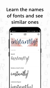 اسکرین شات 4 برنامه WhatTheFont