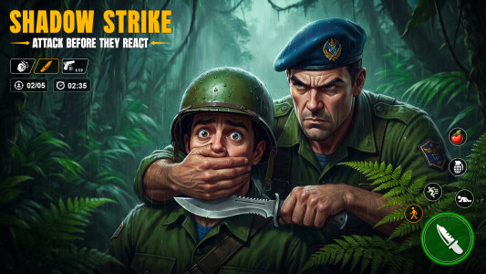 اسکرین شات 4 بازی Commando Survival War Game WW2