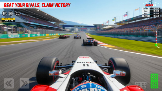 اسکرین شات 6 برنامه Real Formula Car Racing Games