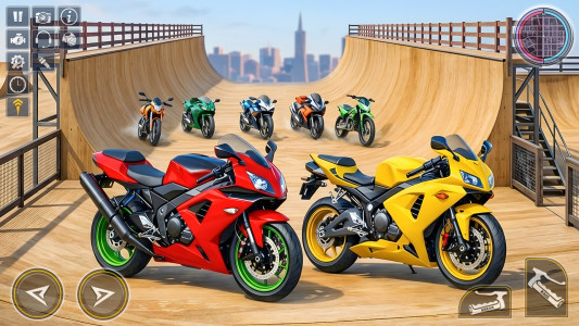 اسکرین شات 1 بازی Bike Stunts Games: Bike Racing