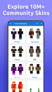 اسکرین شات 8 برنامه Boys Skins for Minecraft PE