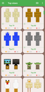 اسکرین شات 4 برنامه Camouflage Skins for Minecraft