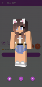 اسکرین شات 8 برنامه Girls Skins for Minecraft PE