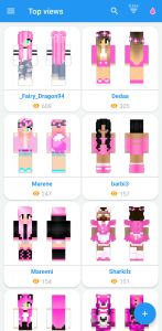 اسکرین شات 4 برنامه SkinLand - skins for Minecraft