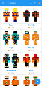 اسکرین شات 6 برنامه SkinLand - skins for Minecraft
