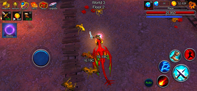 اسکرین شات 6 بازی Dungeon Clash - Survivor RPG