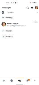 اسکرین شات 4 برنامه Moodle