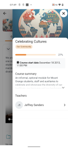 اسکرین شات 3 برنامه Moodle