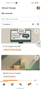 اسکرین شات 1 برنامه Moodle