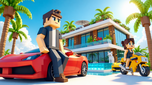 اسکرین شات 5 بازی Town Building Life Simulator
