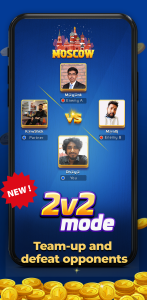 اسکرین شات 2 بازی Carrom Gold: Online Board Game