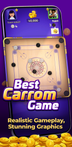 اسکرین شات 8 بازی Carrom Gold: Online Board Game