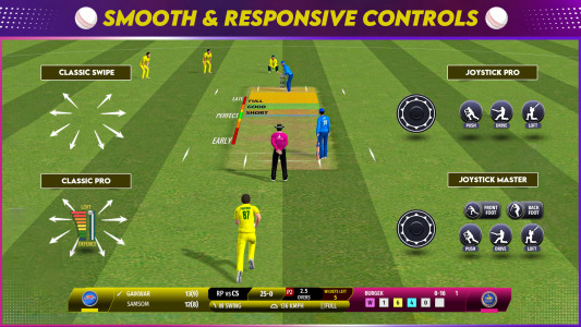 اسکرین شات 5 بازی Epic Cricket – Real 3D Game