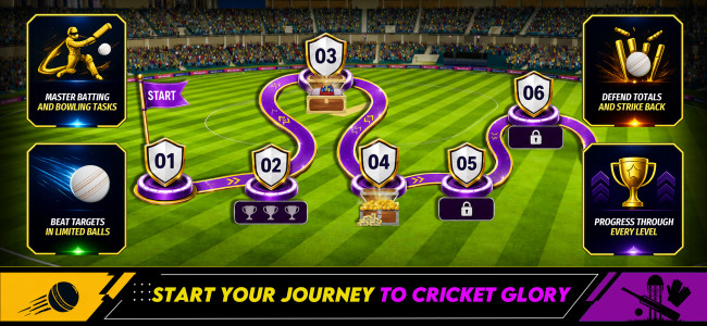 اسکرین شات 6 بازی Epic Cricket – Real 3D Game
