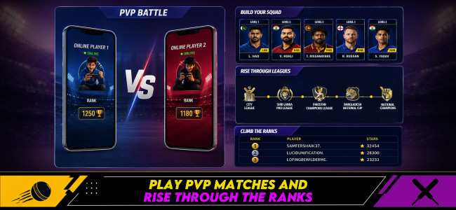 اسکرین شات 5 بازی Epic Cricket – Real 3D Game