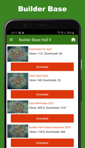 اسکرین شات 2 برنامه Maps of Clash of Clans 2026