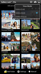 اسکرین شات 2 برنامه Gallery Lock (Hide pictures)
