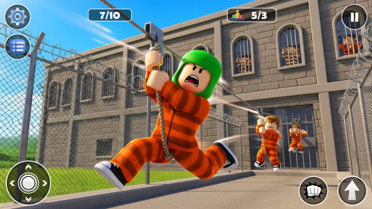 اسکرین شات 6 بازی Obby Prison Parkour Escape 3D