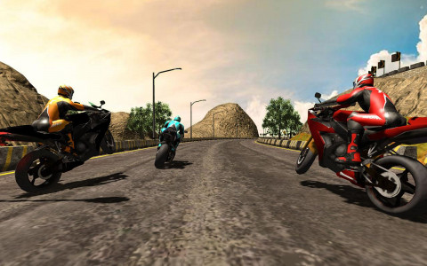 اسکرین شات 2 بازی Mountain Moto Bike Racing Game