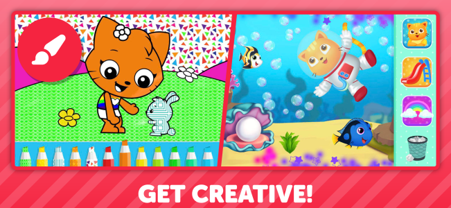 اسکرین شات 6 برنامه PlayKids Learning Video Games