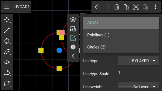 اسکرین شات 8 برنامه UVCAD - CAD 2D Draw & Drafting