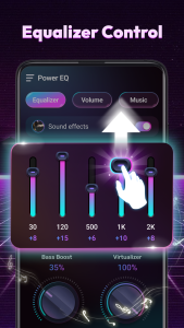 اسکرین شات 1 برنامه Power EQ