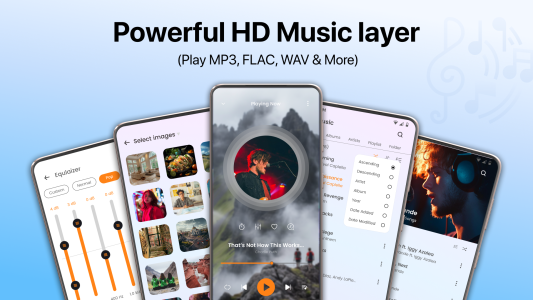 اسکرین شات 1 برنامه Offline Music Player Play Song