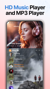 اسکرین شات 4 برنامه Offline Music Player Play Song