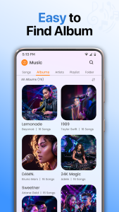 اسکرین شات 5 برنامه Offline Music Player Play Song