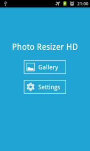 اسکرین شات 1 برنامه Photo Resizer HD