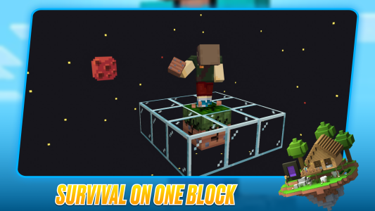 اسکرین شات 1 برنامه One Block Maps Minecraft 2025