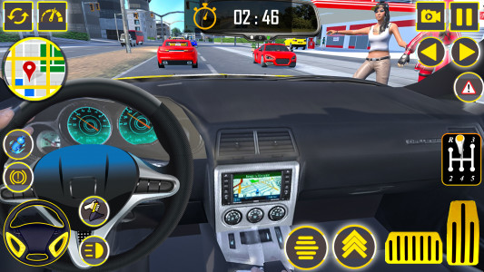 اسکرین شات 5 بازی US Taxi Simulator : Car Games