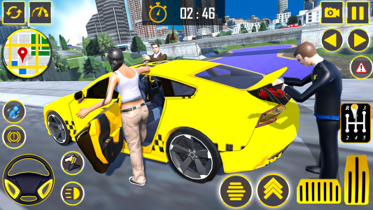 اسکرین شات 7 بازی US Taxi Simulator : Car Games