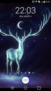 اسکرین شات 1 برنامه Night Bringer Magical deer lwp