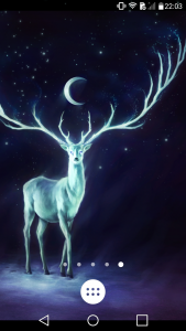 اسکرین شات 2 برنامه Night Bringer Magical deer lwp