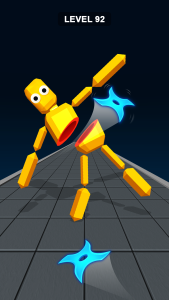 اسکرین شات 1 بازی Ninja Shuriken: Throw & Slice