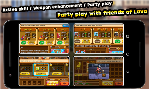 اسکرین شات 5 بازی Larva Heroes: Lavengers