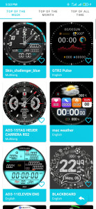 اسکرین شات 6 برنامه Haylou, IMILAB Watch Faces