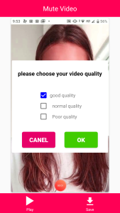 اسکرین شات 4 برنامه Mute Video (Silent Video)
